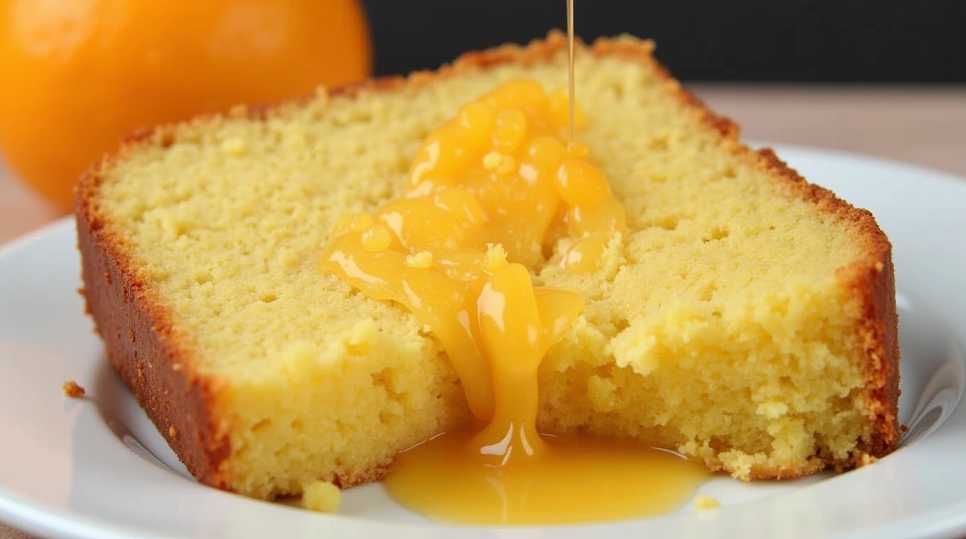 orange juice pound cake