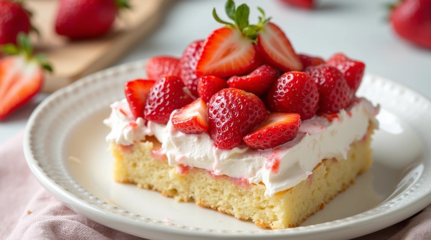 duncan hines strawberry refrigerator cake